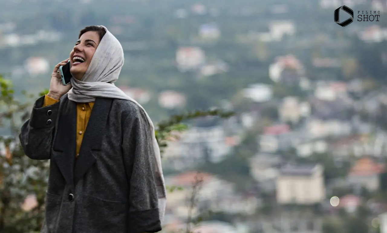 سارا بهرامی در نمایی از فیلم جنگل پرتقال