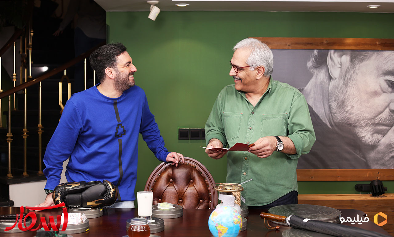 مهران مدیری و نیما شعبان نژاد در سریال اسکار