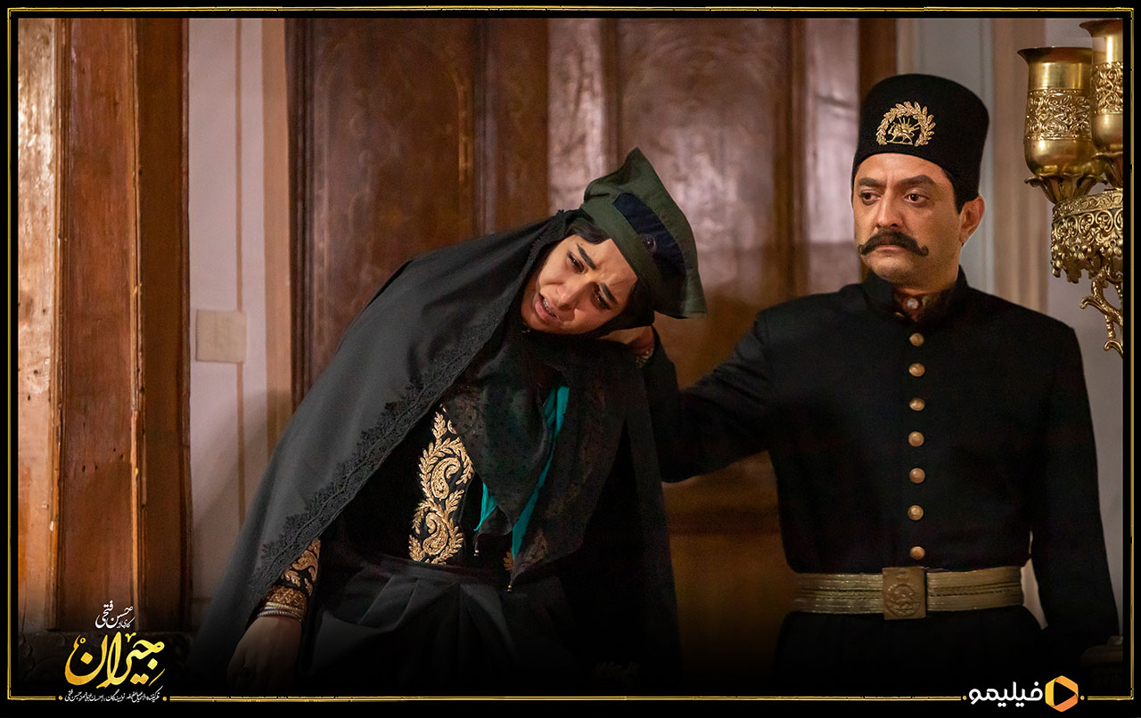 بهرام رادان و پریناز ایزدیار در سریال جیران