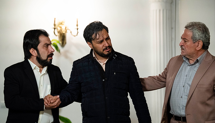 کاظم هژیرآزاد، جواد عزتی و عباس جمشیدی فر در زخم کاری
