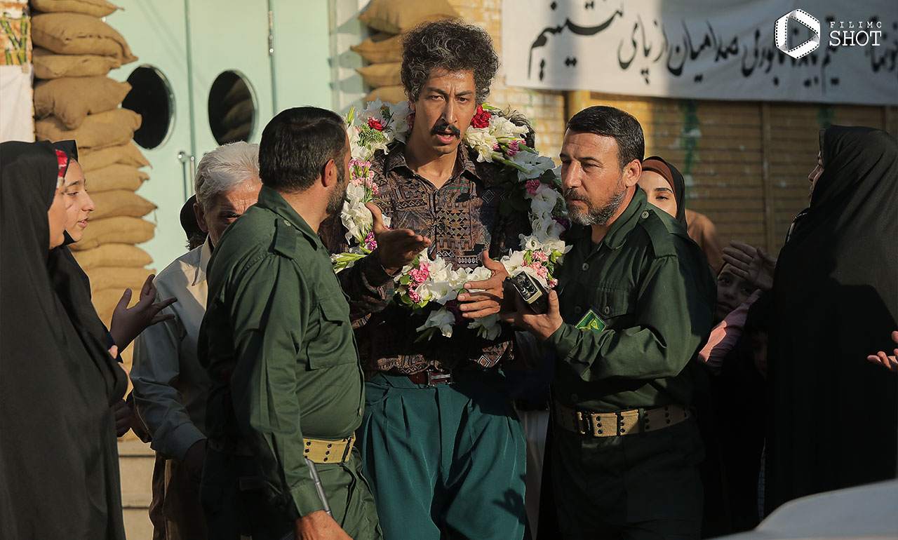 بهرام افشاری در فیلم فسیل