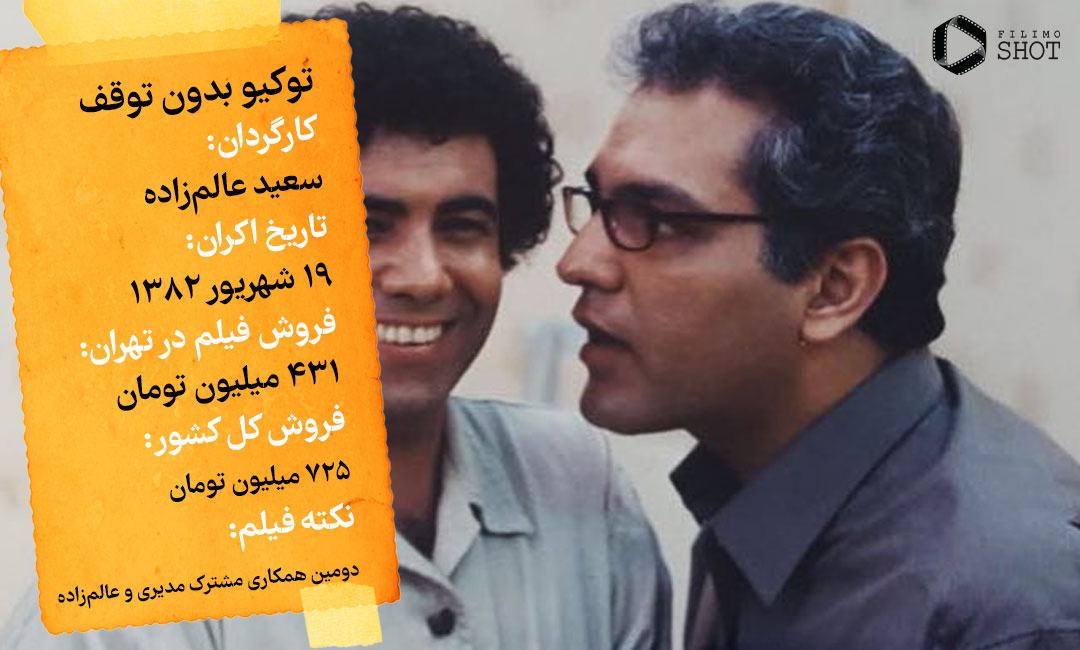 اینفو فیلم توکیو بدون توقف