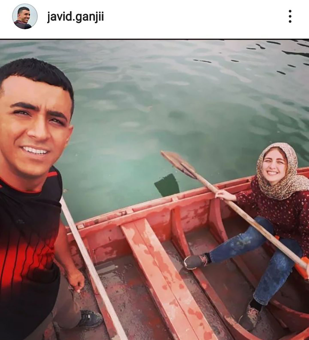 جاوید و ابرا در پشت صحنه 