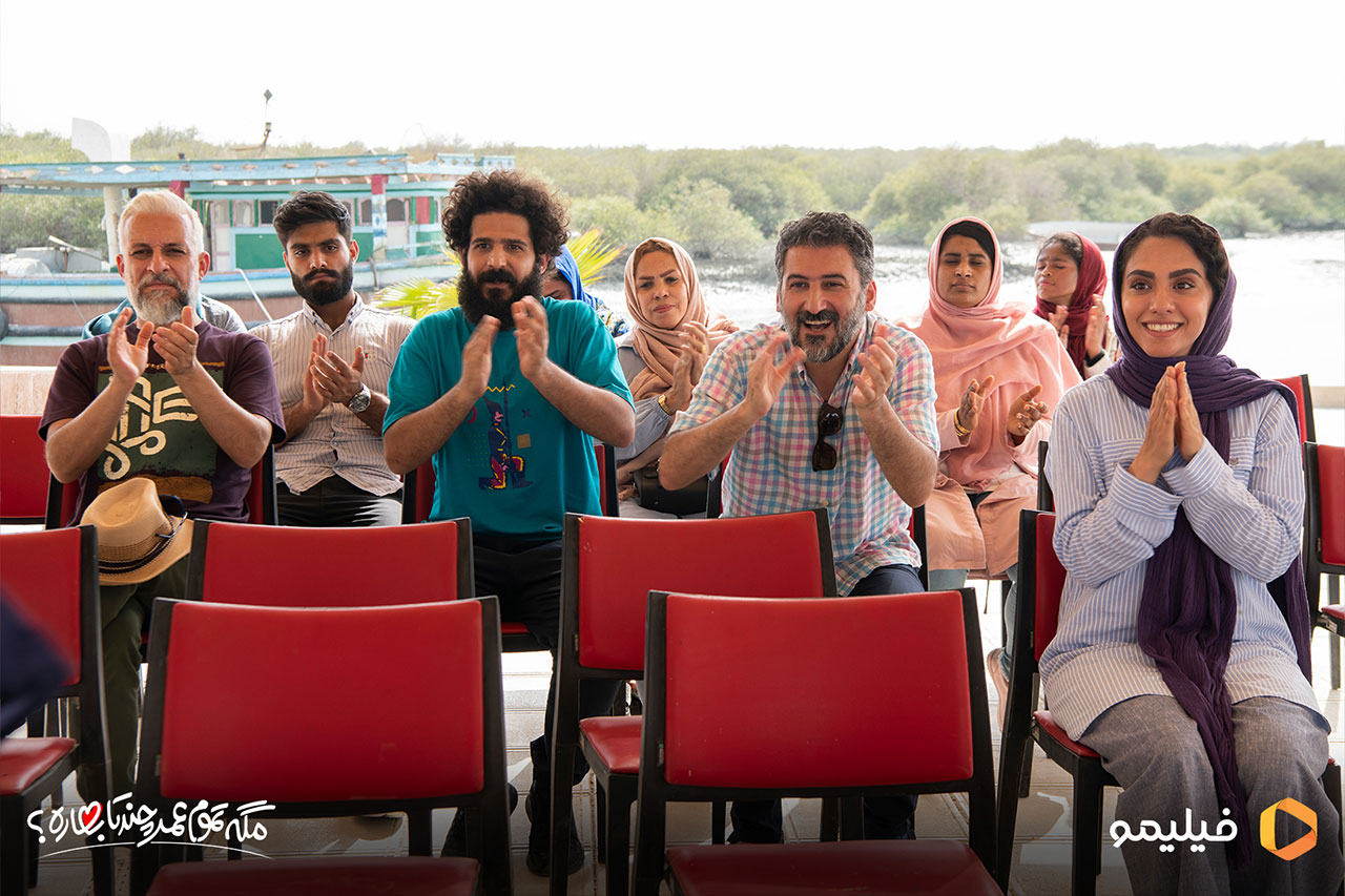 وحید آقاپور و مجید یوسفی و کاظم سیاحی در سریال مگه تموم عمر چندتا بهاره