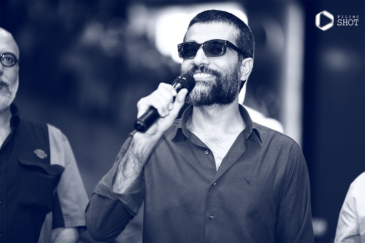 محمد کارت در اکران ویژه یاغی در شیراز