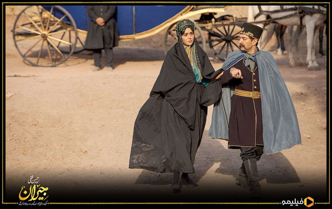 بهرام رادان و پریناز ایزدیار در قسمت آخر سریال جیران