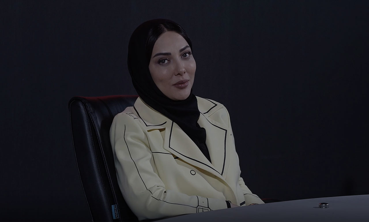 لیلا اوتادی در مسابقه چیدمانه