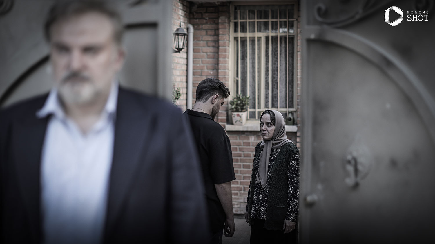 محمد مهدی سلطانی سروستانی و نسرین بابایی در سریال شغال 