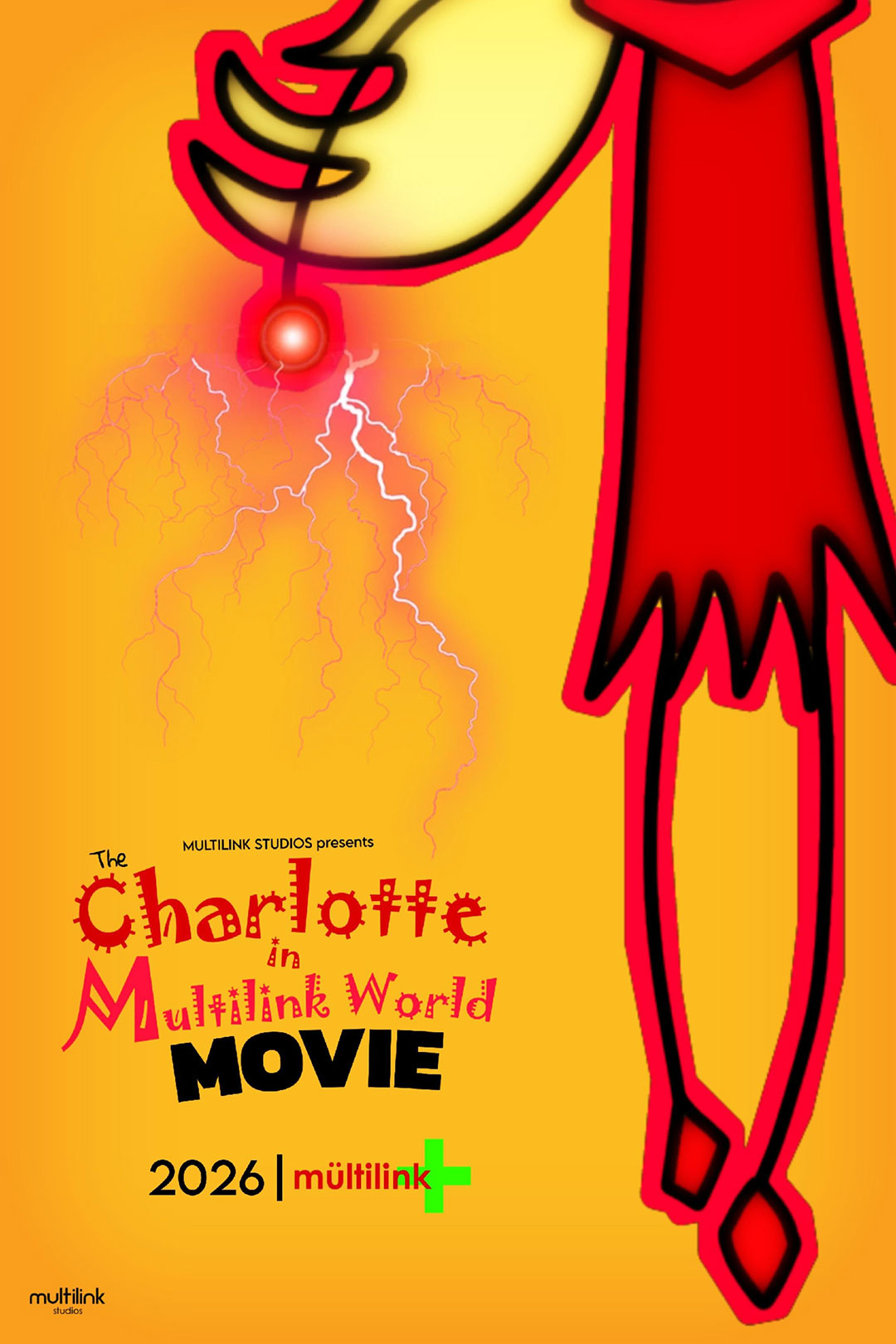 پوستر انیمیشن The Charlotte in Multilink World Movie 