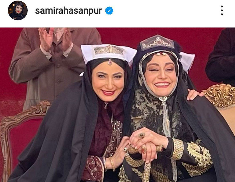 صحنه فیلم برداری سریال جیران