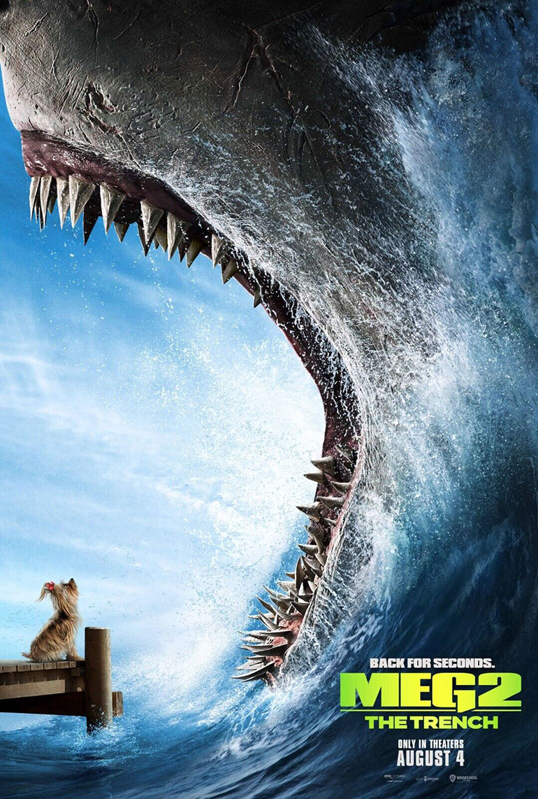 پوستر فیلم مگ 2 The Meg 2: The Trench poster