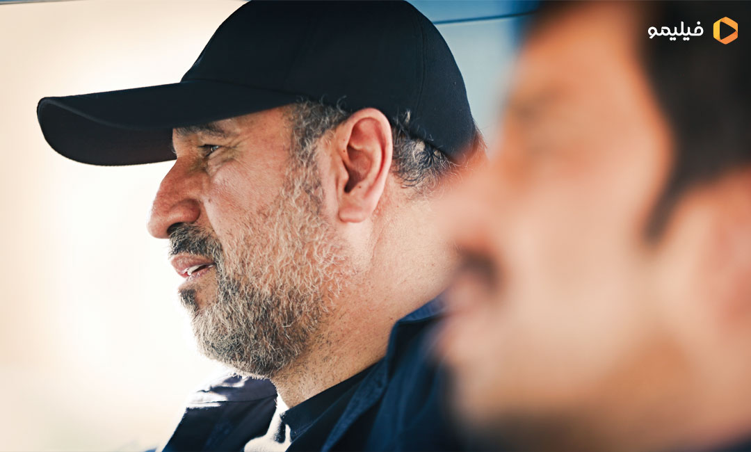 حمید فرخ نژاد در نمایی از سریال سقوط