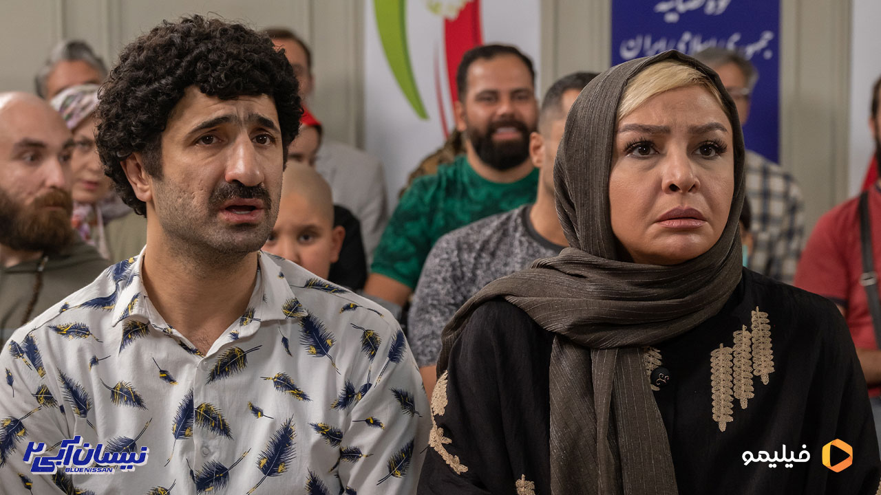 ایمان صفا و مه لقا باقری در سریال نیسان آبی 2