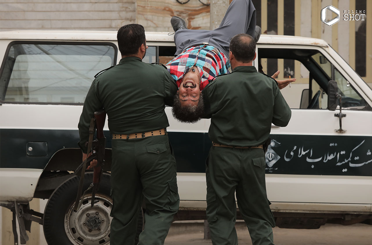 بهرام افشاری در فیلم فسیل