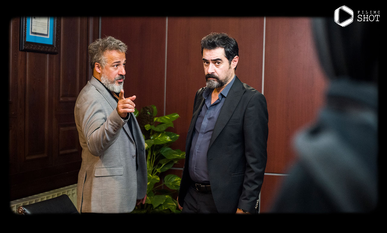 شهاب حسینی و امیر آقایی در سریال گناه فرشته