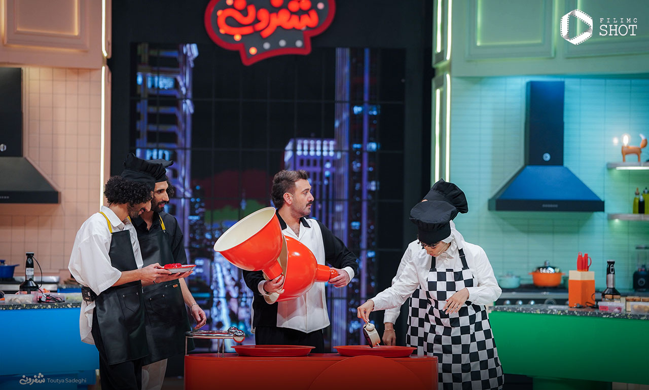 نیما شعبان نژاد و مصطفی و مجتبی بلال حبشی در برنامه شفرونی 