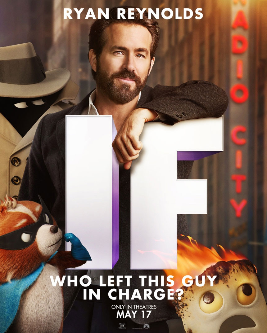 رایان رینولدز در فیلم ایف IF