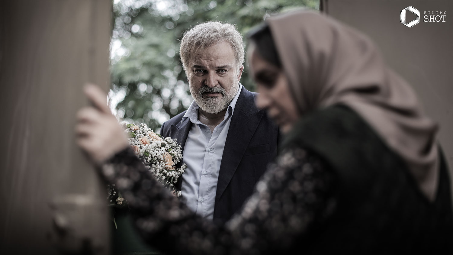 محمد مهدی سلطانی سروستانی و نسرین بابایی در سریال شغال 