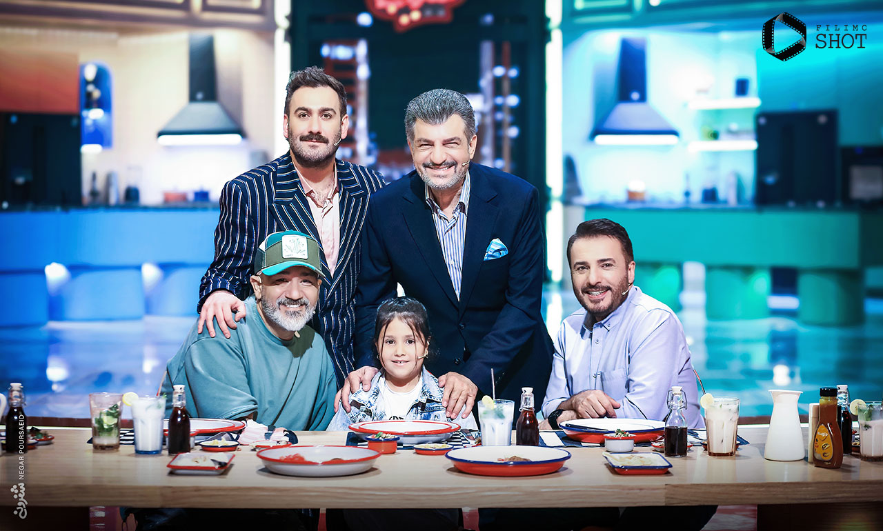 نیما شعبان نژاد و مهران غفوریان و سید جواد هاشمی و محمود شهریاری در برنامه شفرونی