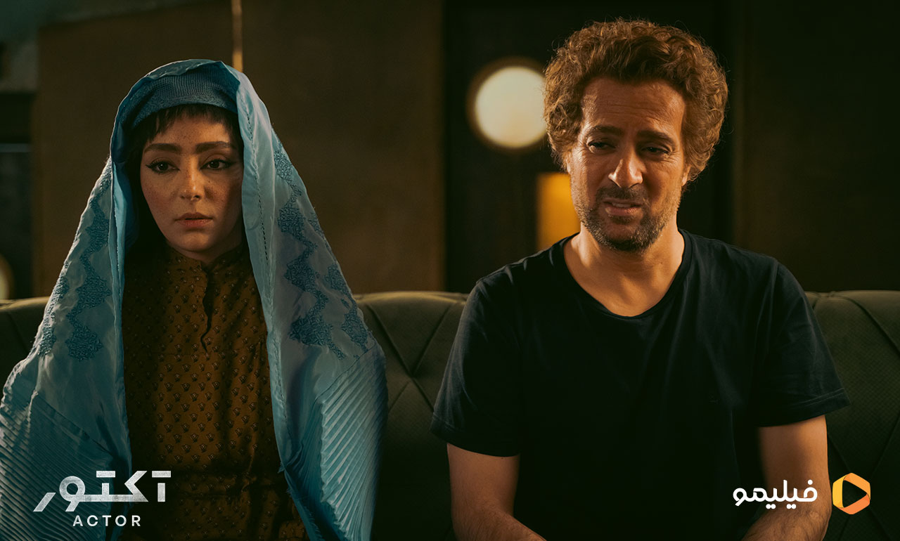 هستی مهدوی و احمد مهرانفر در سریال آکتور