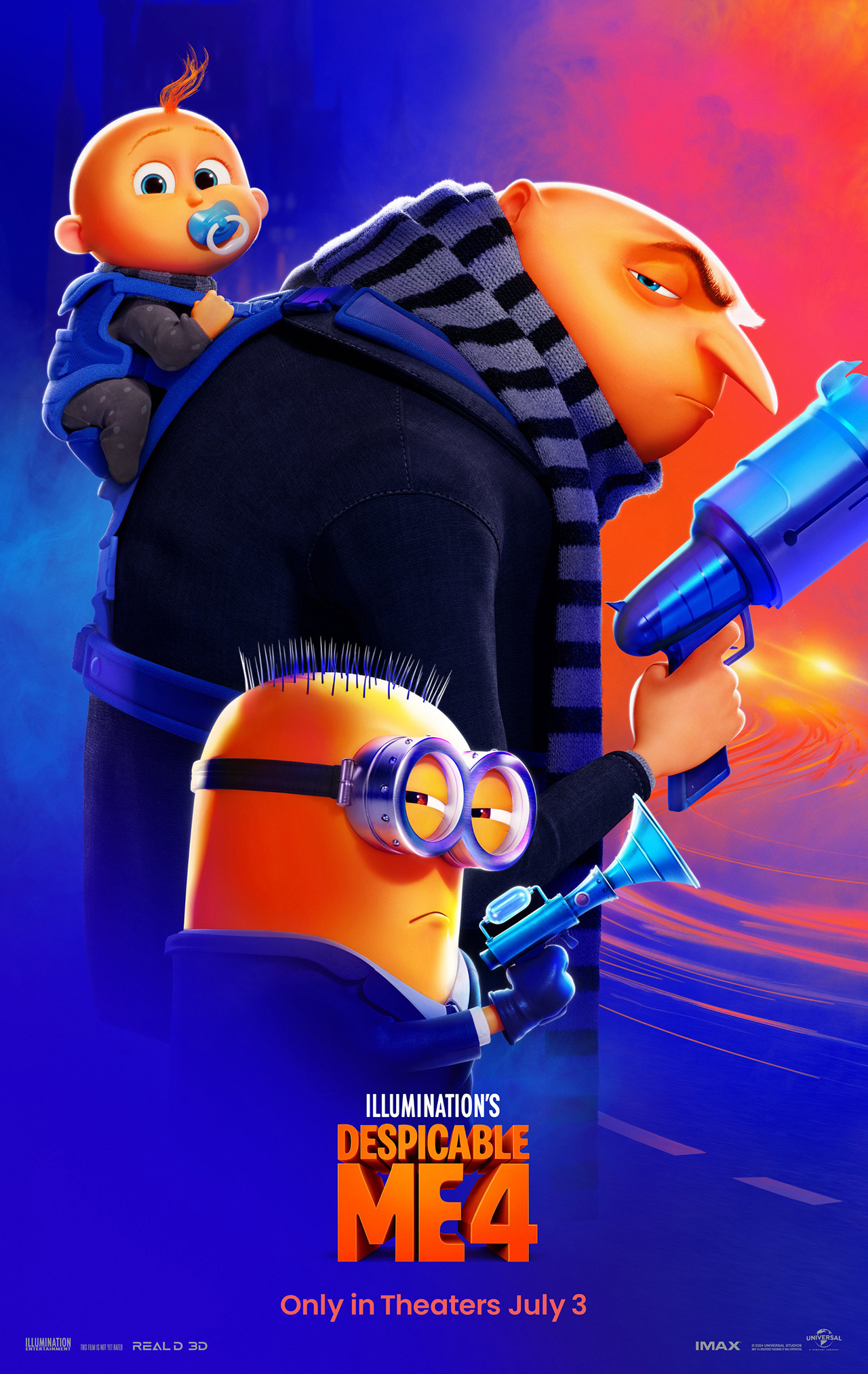 پوستر فیلم من نفرت انگیز 4 Despicable Me 4 (2024)