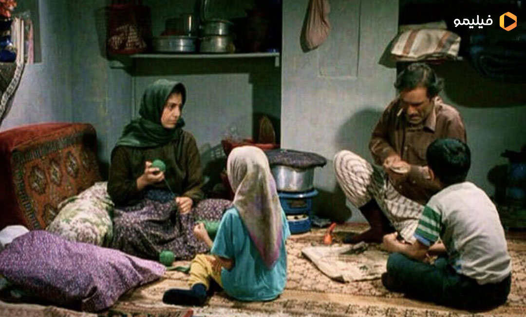 میرفرخ هاشمیان و بهاره صدیقی در فیلم بچه‌های آسمان