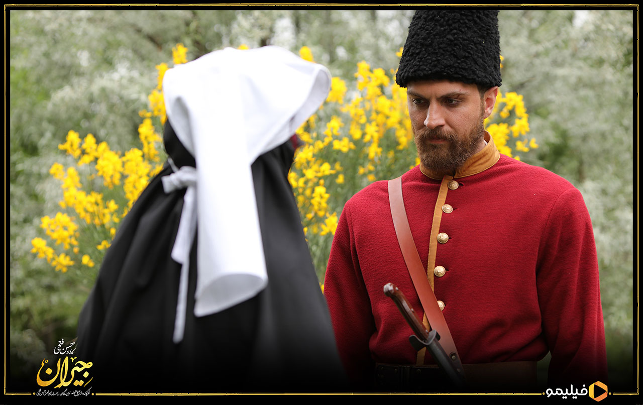 امیرحسین فتحی و پریناز ایزدیار در سریال جیران 