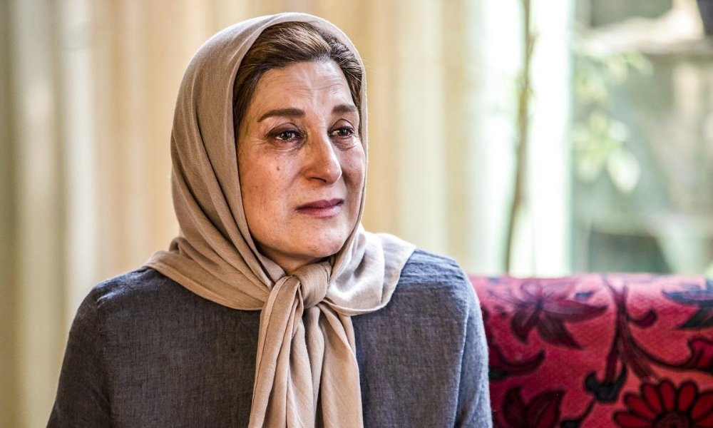 فاطمه معتمدآریا در نمایی از فیلم جاندار