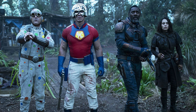 ادریس آلبا، جان سینا در فیلم The Suicide Squad
