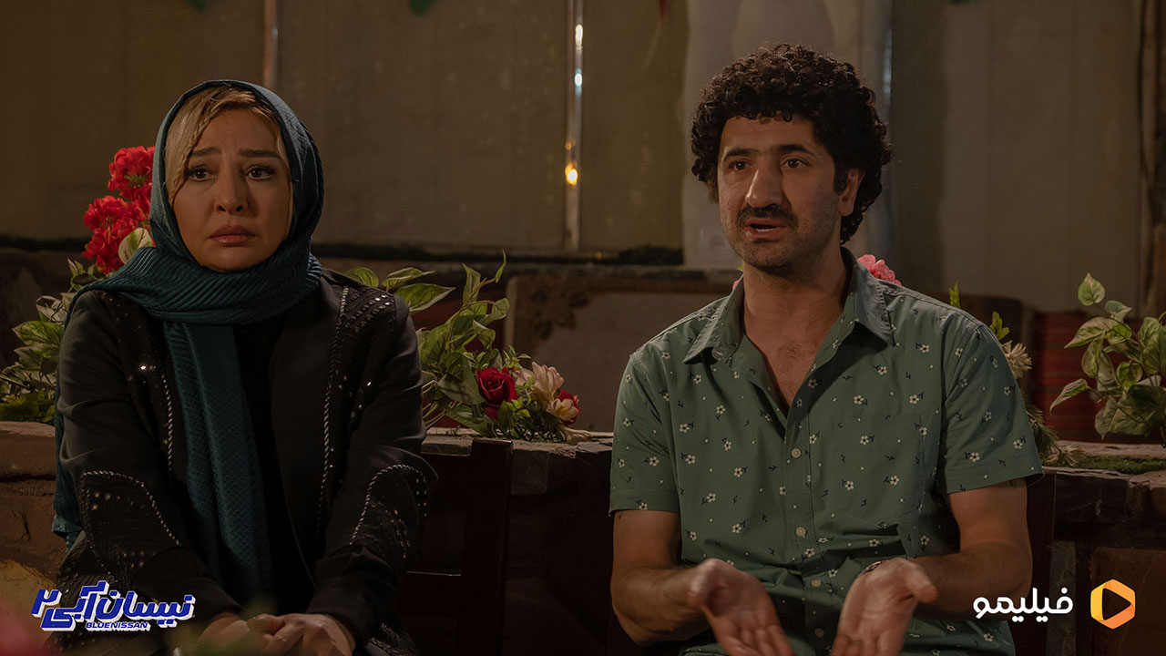 مه لقا باقری و ایمان صفا در سریال نیسان آبی