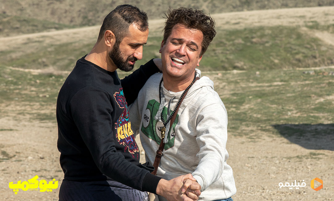 ایمان صفا و حامد آهنگی در سریال نیوکمپ