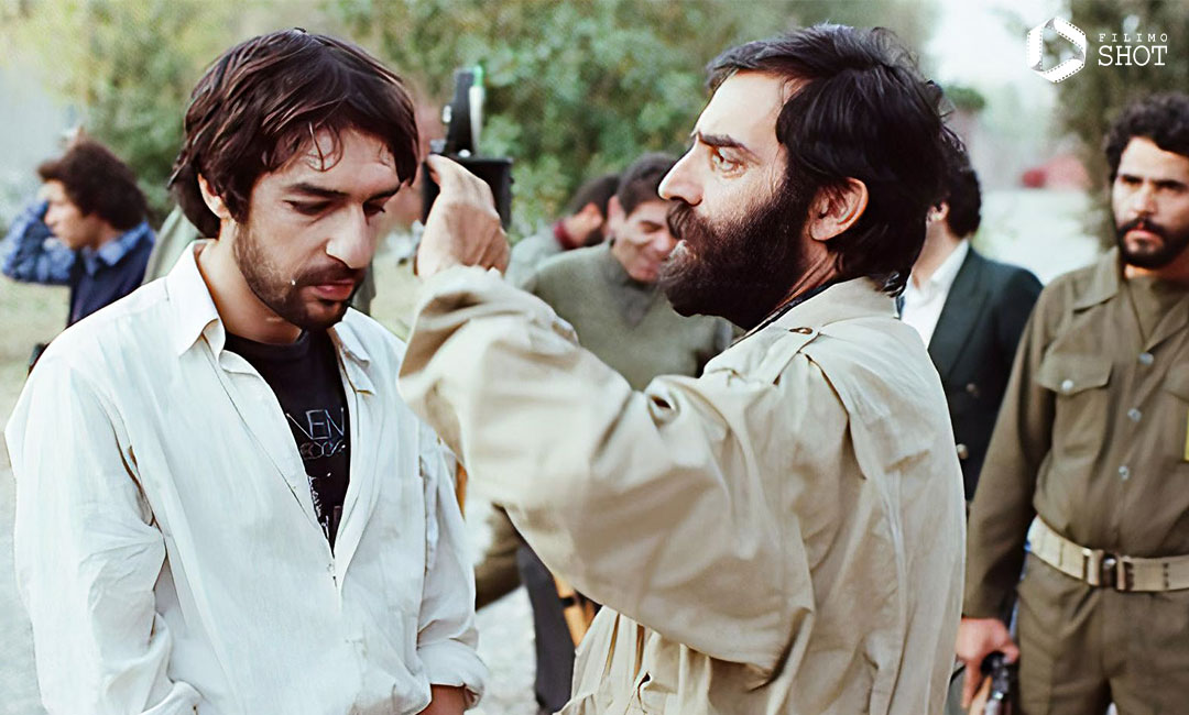 مسعود کیمیایی و محمد صالح‌علا، پشت‌صحنه فیلم تیغ و ابریشم