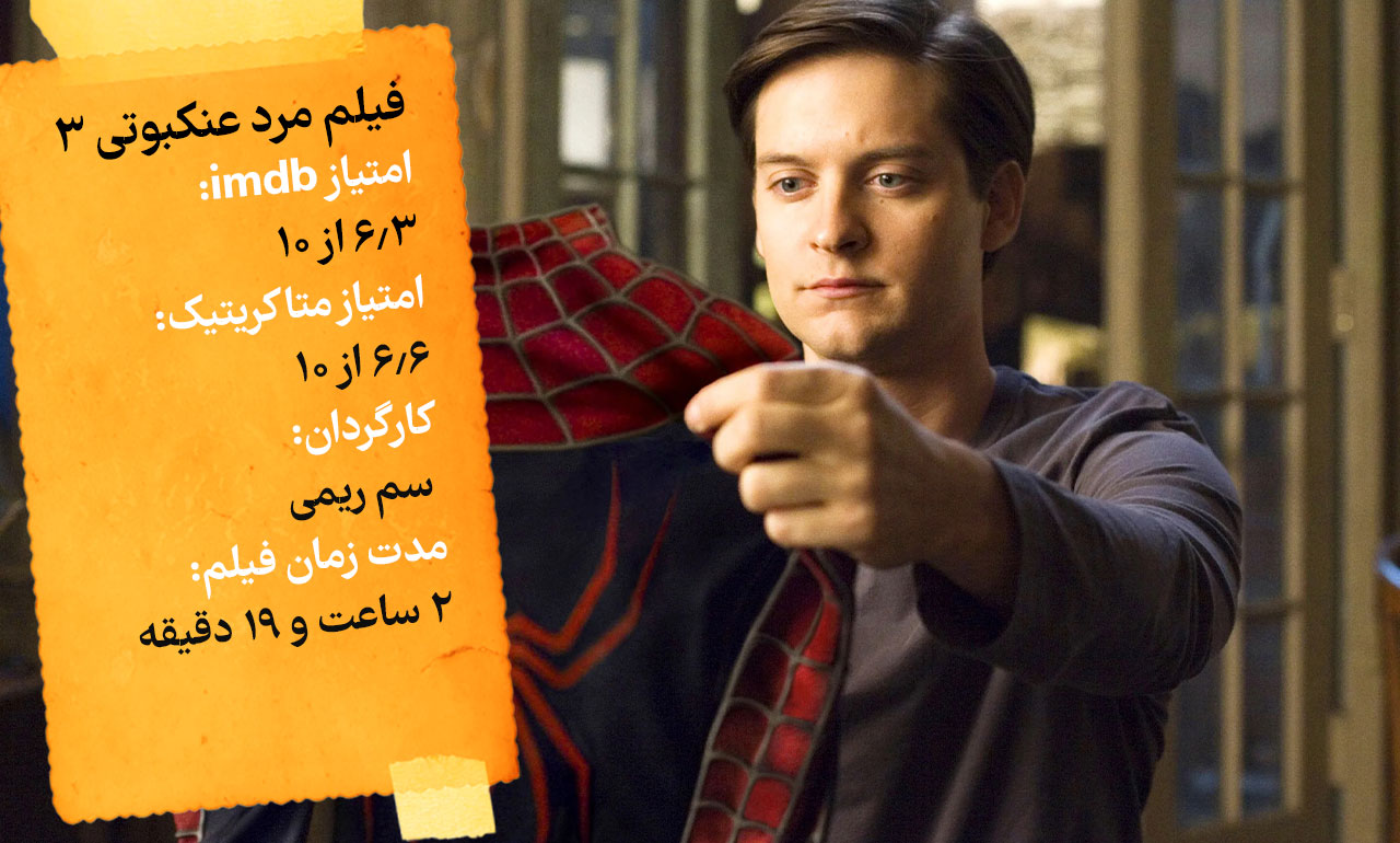 اسپایدرمن 3 سال 2007 