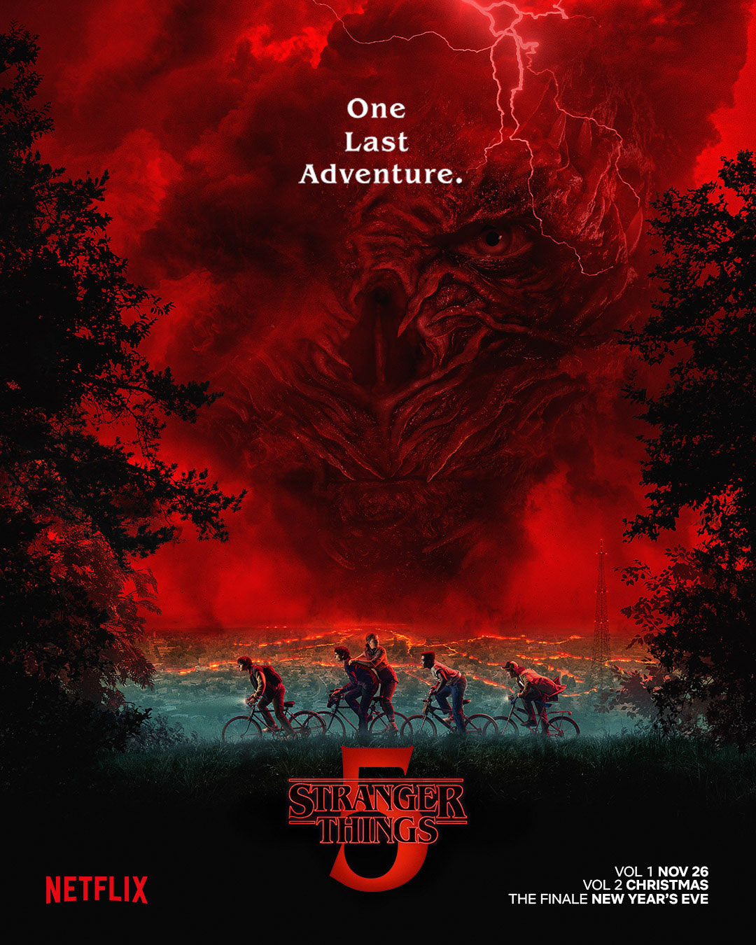 پوستر سریال چیزهای عجیب Stranger Things 5