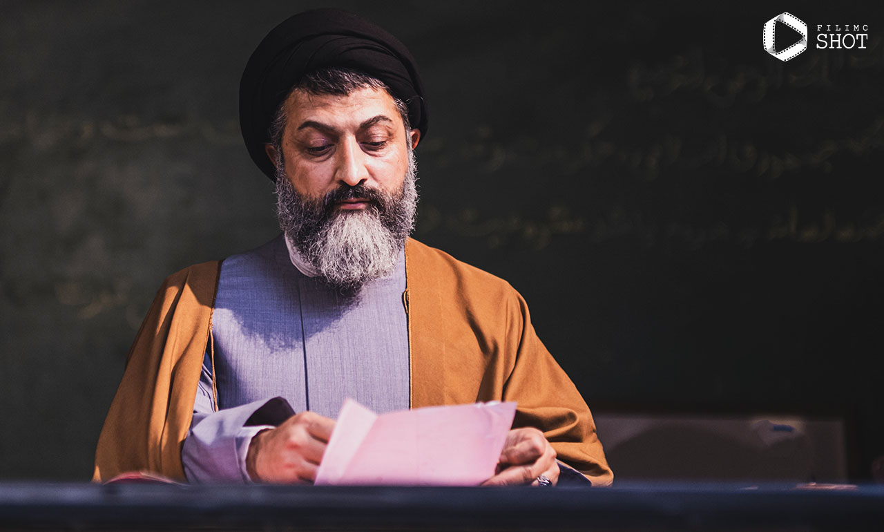 گریم شهید بهشتی در فیلم ضد