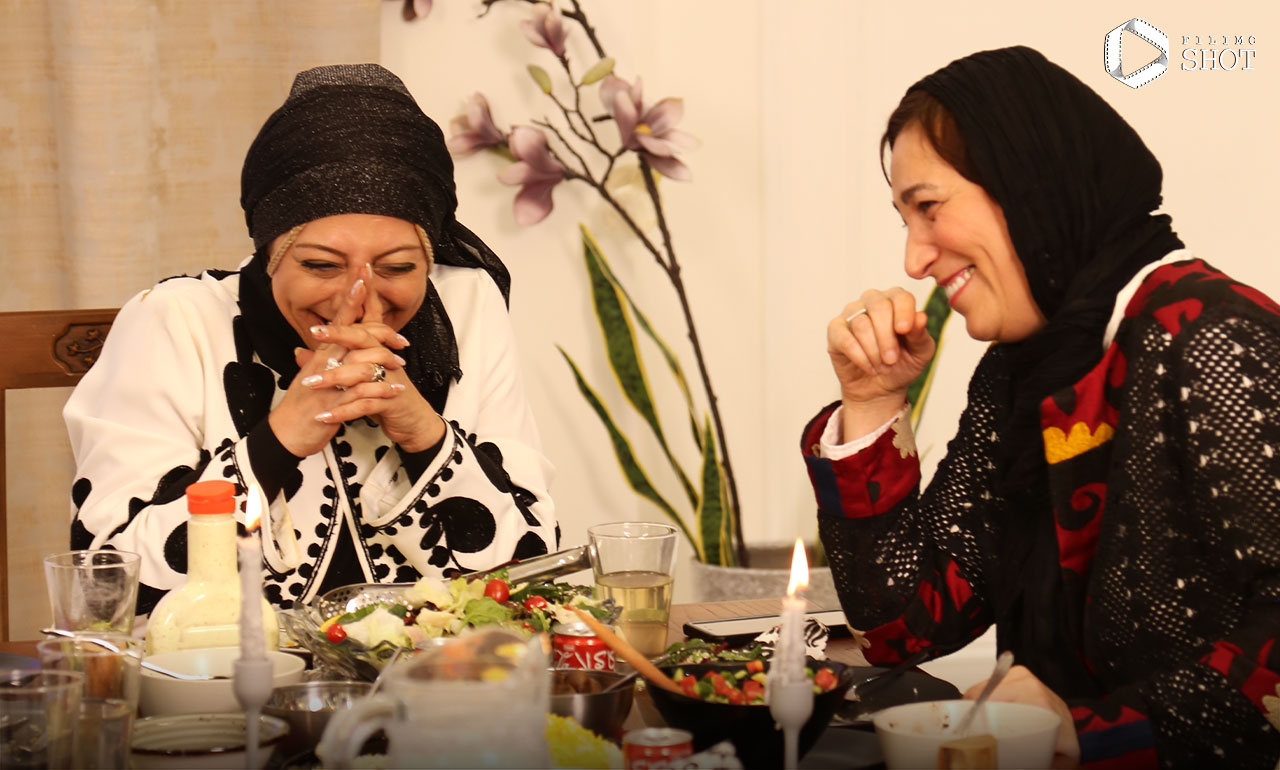 فلامک جنیدی و رها خدایاری در برنامه شام ایرانی