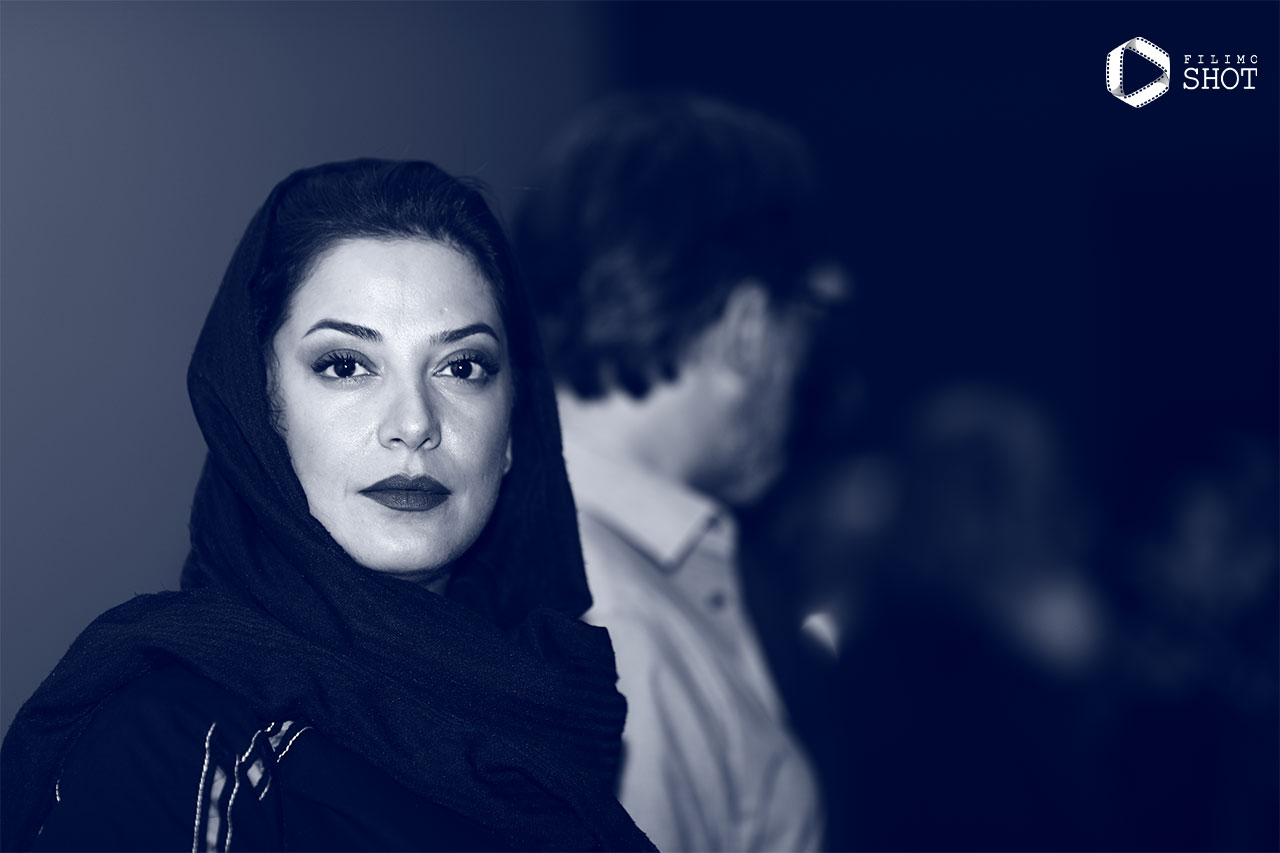 طناز طباطبایی در اکران یاغی در شیراز