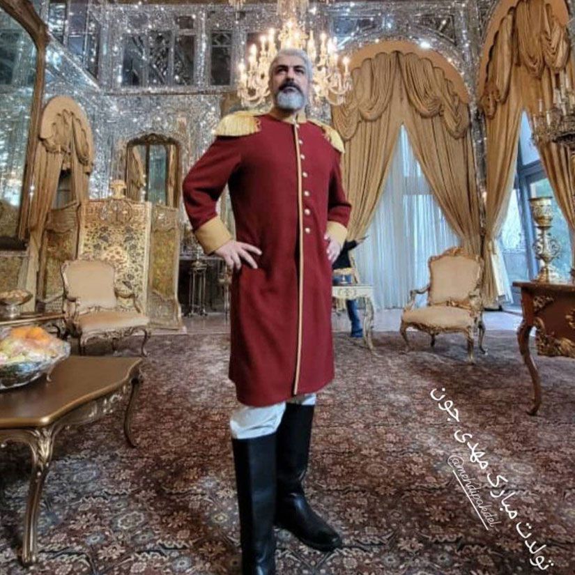 سلمان خان در پشت صحنه سریال جیران 