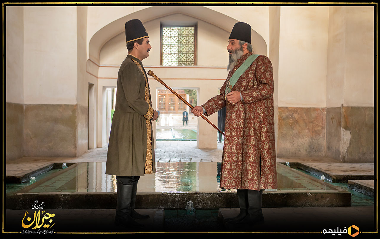 مرتضی اسماعیل کاشی و امیر جعفری در سریال جیران