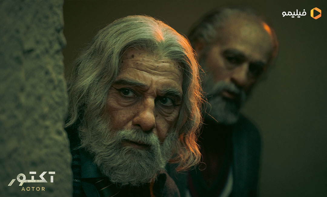 نوید محمدزاده و احمد مهرانفر در سریال آکتور