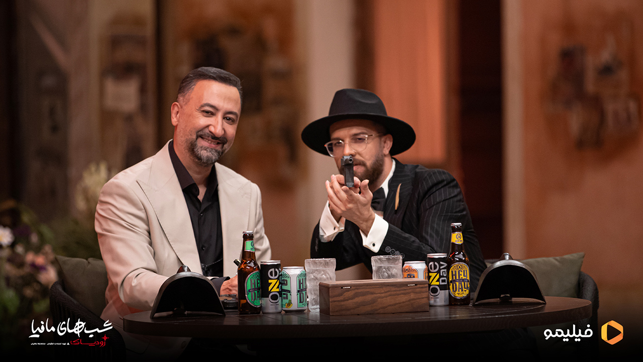 محمد دلاوری و مجتبی شفیعی در سریال شب های مافیا