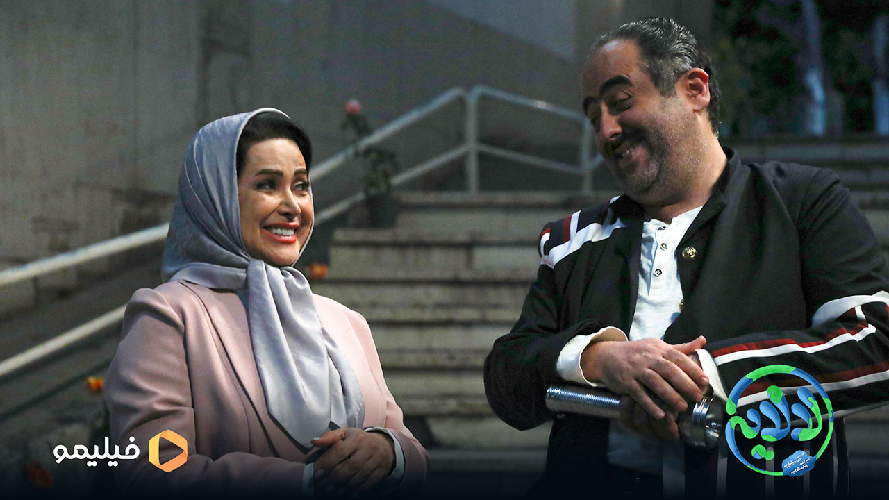 ابراهیم شفیعی و کمند امیر سلیمانی در سریال لالایی 