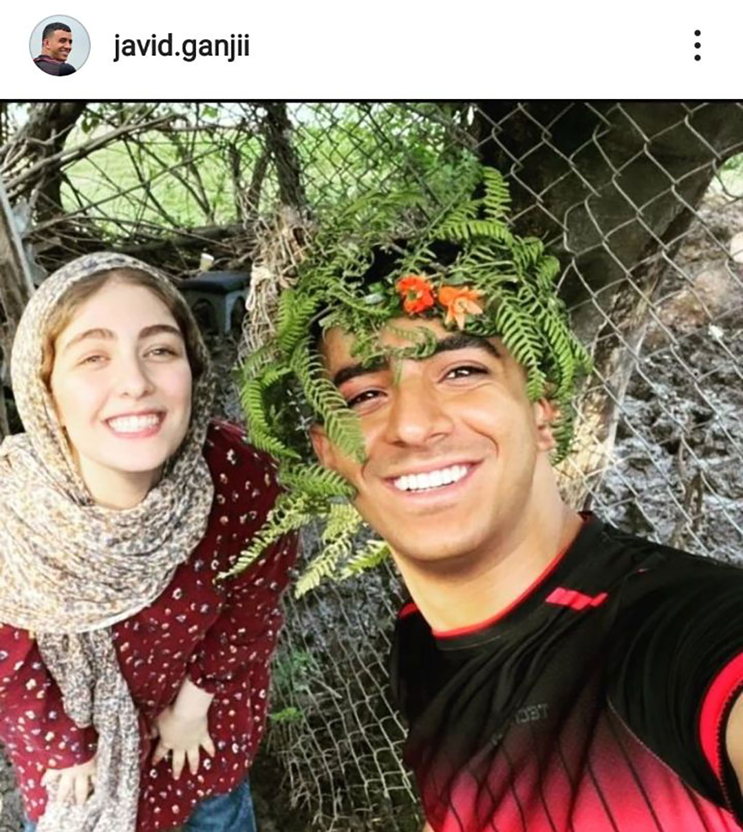 جاوید و ابرا در پشت صحنه 
