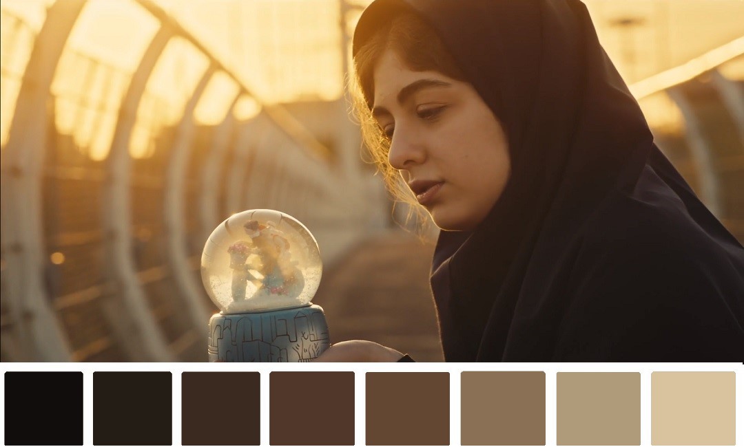 پالت رنگی سریال یاغی