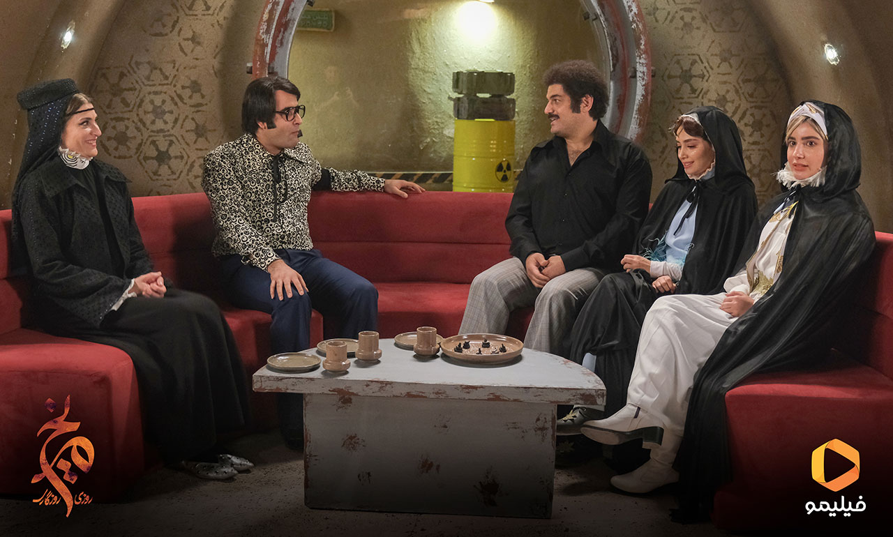 سام درخشانی و دیبا زاهدی در سریال روزی روزگاری مریخ