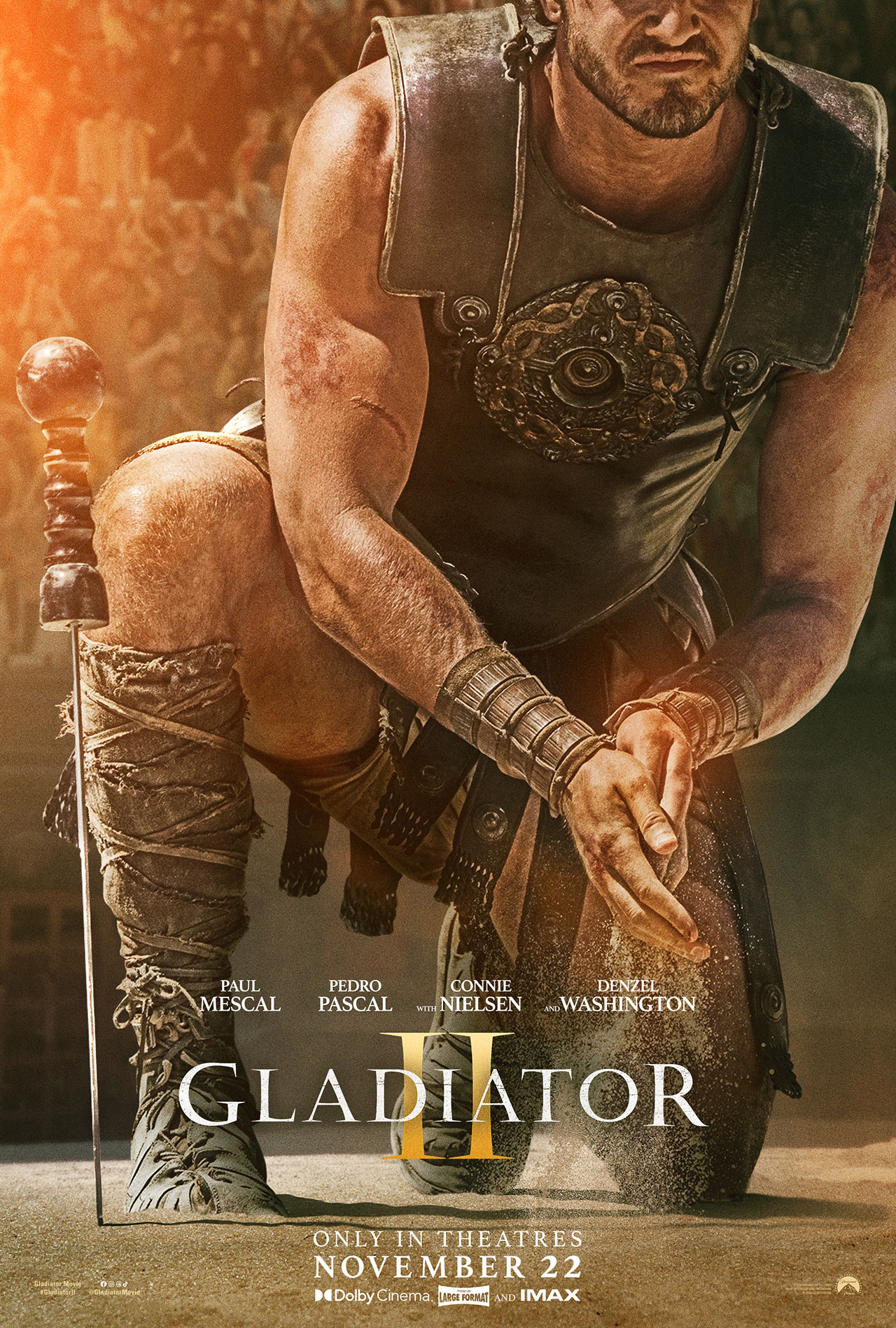 پوستر فیلم گلادیاتور 2