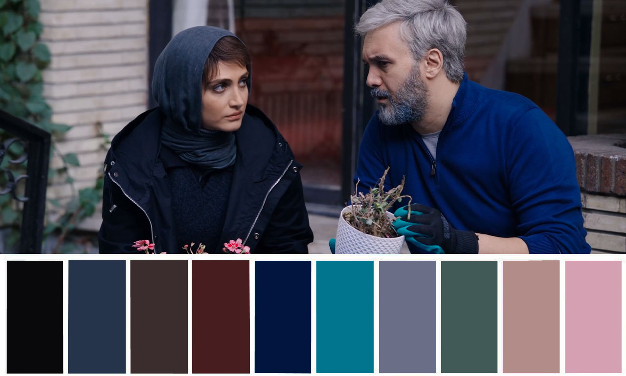 پالت رنگی سریال زخم کاری 3