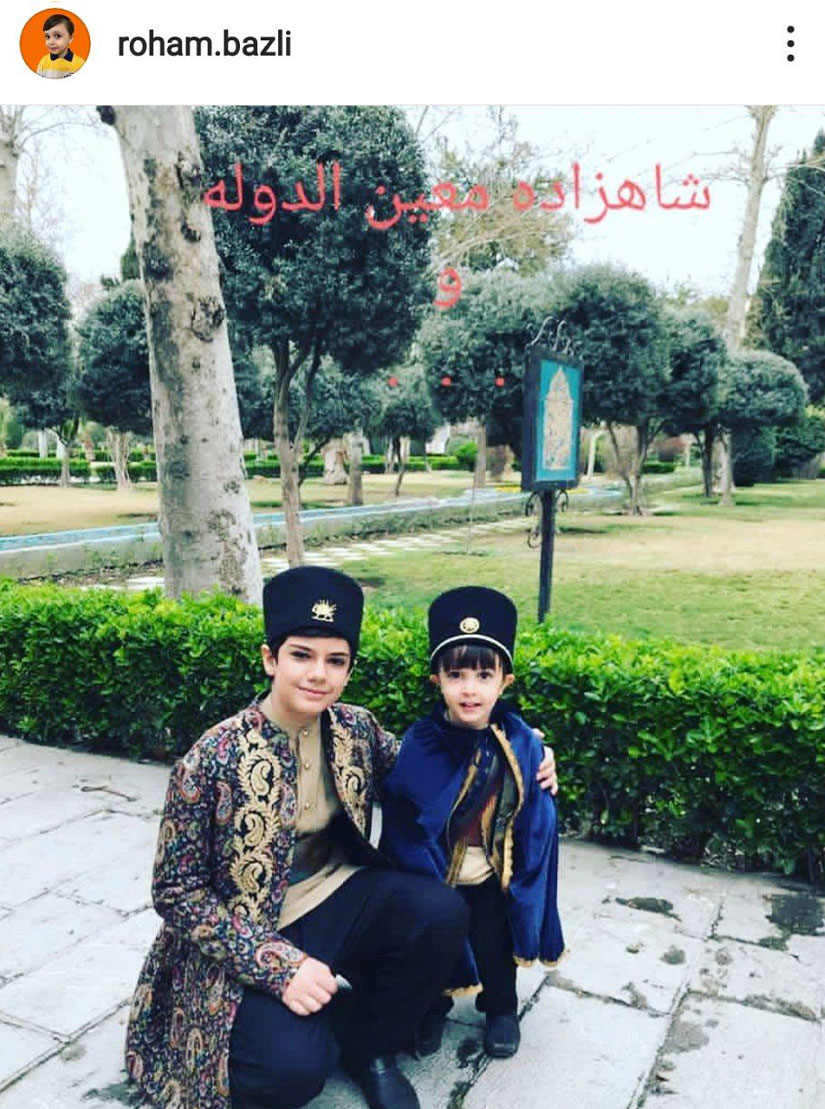 معین پسر ناصرالدین شاه و عباس میرزا